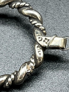 Sterling Silver Beaded Necklace