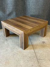 Load image into Gallery viewer, Square Rustic Style Coffee Table