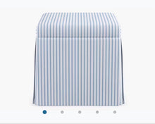 Load image into Gallery viewer, *NEW* The Inside Skirted Storage Ottoman