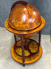 Load image into Gallery viewer, Vintage Italian Style Globe Bar Cabinet