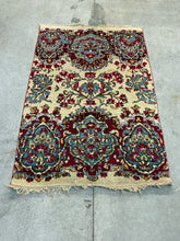 Load image into Gallery viewer, Hand-knotted Persian-Style Floral Wool Area Rug
