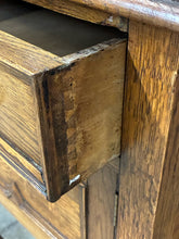 Load image into Gallery viewer, Vintage Solid Oak Server Cabinet