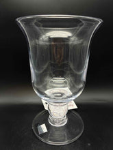 Load image into Gallery viewer, 1 Piece Simon Pearce Glass Clear Candle/Candleholder