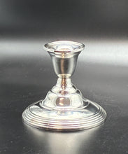 Load image into Gallery viewer, 2 Piece WM Rogers Sterling Silver Candle/Candleholder