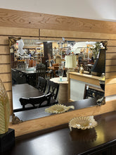 Load image into Gallery viewer, Traditional Rectangular Mirror with Gold Leaf Detail