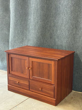 Load image into Gallery viewer, Brown Street Furniture Solid Cherry Media Console Cabinet