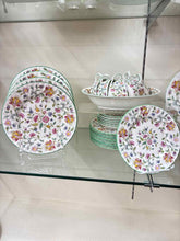 Load image into Gallery viewer, Minton Green Trim Dinnerware set