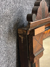 Load image into Gallery viewer, Antique Eastlake Style Carved Wood Mirror