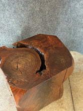 Load image into Gallery viewer, Solid Root Wood Live Edge Side Table