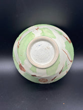 Load image into Gallery viewer, Studio Pottery Bowl - Signed Artisan Stoneware, Green &amp; Brown Glaze, 6" Diameter