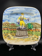 Load image into Gallery viewer, Hand-Painted Italian Majolica Grape Harvest Serving Platter