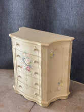 Load image into Gallery viewer, Painted Floral Accent Chest