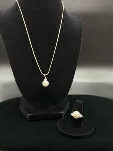 2 Piece Sterling Silver Jewelry set