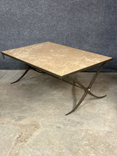 Load image into Gallery viewer, Gilt Iron Coffee Table by Barbara Barry