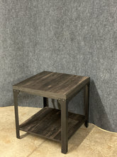 Load image into Gallery viewer, Rustic Industrial Side Table