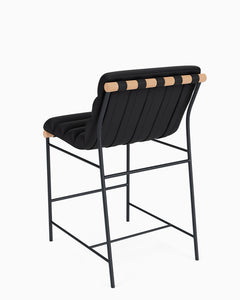 *NEW* Denver Modern Vail Leather Counter Stool (Multiple Quantities)