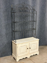 Load image into Gallery viewer, Distressed Cottage Style Bakers Rack