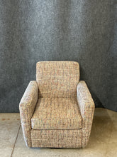 Load image into Gallery viewer, Jonathan Louis Textured Fabric Swivel Chair