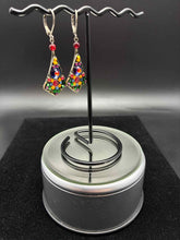 Load image into Gallery viewer, 1 Piece Ayala Bar Beaded Pierced Multi-Color Earrings