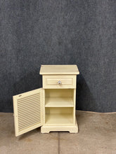 Load image into Gallery viewer, Pier 1 Distressed Cream Accent Cabinet