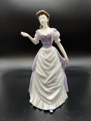Royal Doulton Bone China Lilac 1 Piece Figurine