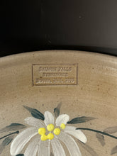 Load image into Gallery viewer, Pottery Beige Floral Salmon Falls Chip + Dip