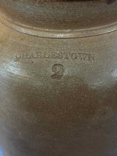 Load image into Gallery viewer, Stoneware Primitive Tan Crock/Jug