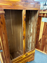 Load image into Gallery viewer, Vintage Tennessee Red Cedar Wardrobe Cabinet