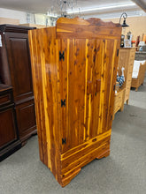 Load image into Gallery viewer, Vintage Tennessee Red Cedar Wardrobe Cabinet