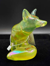 Load image into Gallery viewer, Fenton Glass Vintage Leaf Yellow 1 Piece Figurine