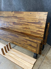 Load image into Gallery viewer, Queen Size Rustic Bed Frame