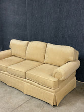 Load image into Gallery viewer, Sherrill Sofa with Rolled Arms &amp; Skirted Base