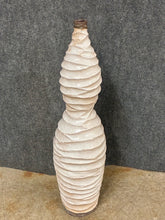 Load image into Gallery viewer, "Ei8hteen Karat" Ambien Taupe Textured Ceramic Floor Vase