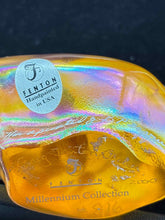 Load image into Gallery viewer, Fenton Glass Iridescent Amber Figurine