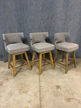 Load image into Gallery viewer, Set of 3 "Four Hands" Task Swivel Counter Height Stools