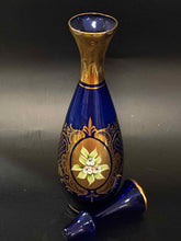 Load image into Gallery viewer, 10 Piece Glass Cobalt Beverage Set
