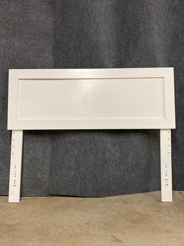 White Full Size Headboard