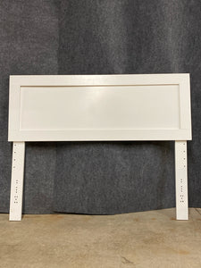 White Full Size Headboard