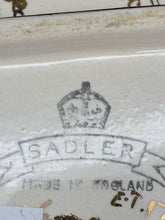 Load image into Gallery viewer, 2 Piece Sadler Ceramic Cream Vintage Gold Trim Tea/Coffee Pot