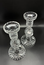 Load image into Gallery viewer, 2 Piece Waterford Crystal Candle/Candleholder