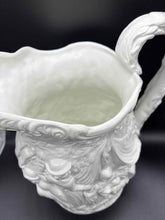 Load image into Gallery viewer, Staffordshire White Porcelain 1 Piece Vintage Pitcher