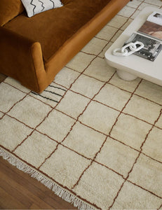 *NEW* Lulu and Georgia Irregular Grid Rug by Sarah Sherman Samuel