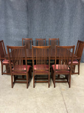 Load image into Gallery viewer, Le Meuble Villageois Canadian Made Mission Style Oak Dining Set