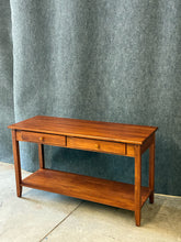 Load image into Gallery viewer, Brown Street Furniture Shaker Style Cherry Console Table