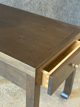 Load image into Gallery viewer, Knowlton Brothers One Drawer Dark Wood Side Table