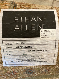 Ethan Allen Wool & Silk Blend Area Rug