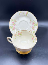 Load image into Gallery viewer, Syracuse Gold Trim Floral Pink Dinnerware set