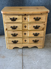 Load image into Gallery viewer, Rustic Pine 4 Drawer Accent Chest