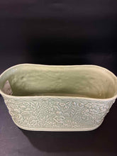Load image into Gallery viewer, Ceramic Green Planter/Urn