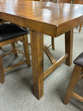 Load image into Gallery viewer, Rustic Counter Height 5-Piece Dining Set